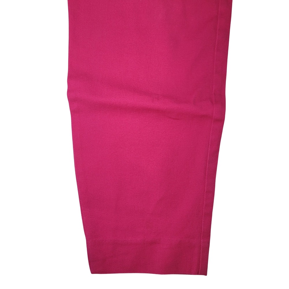 Maurices Womens Pink Cotton Spandex Ankle Skinny Pants Size 11 12 Regular - Picture 7 of 8